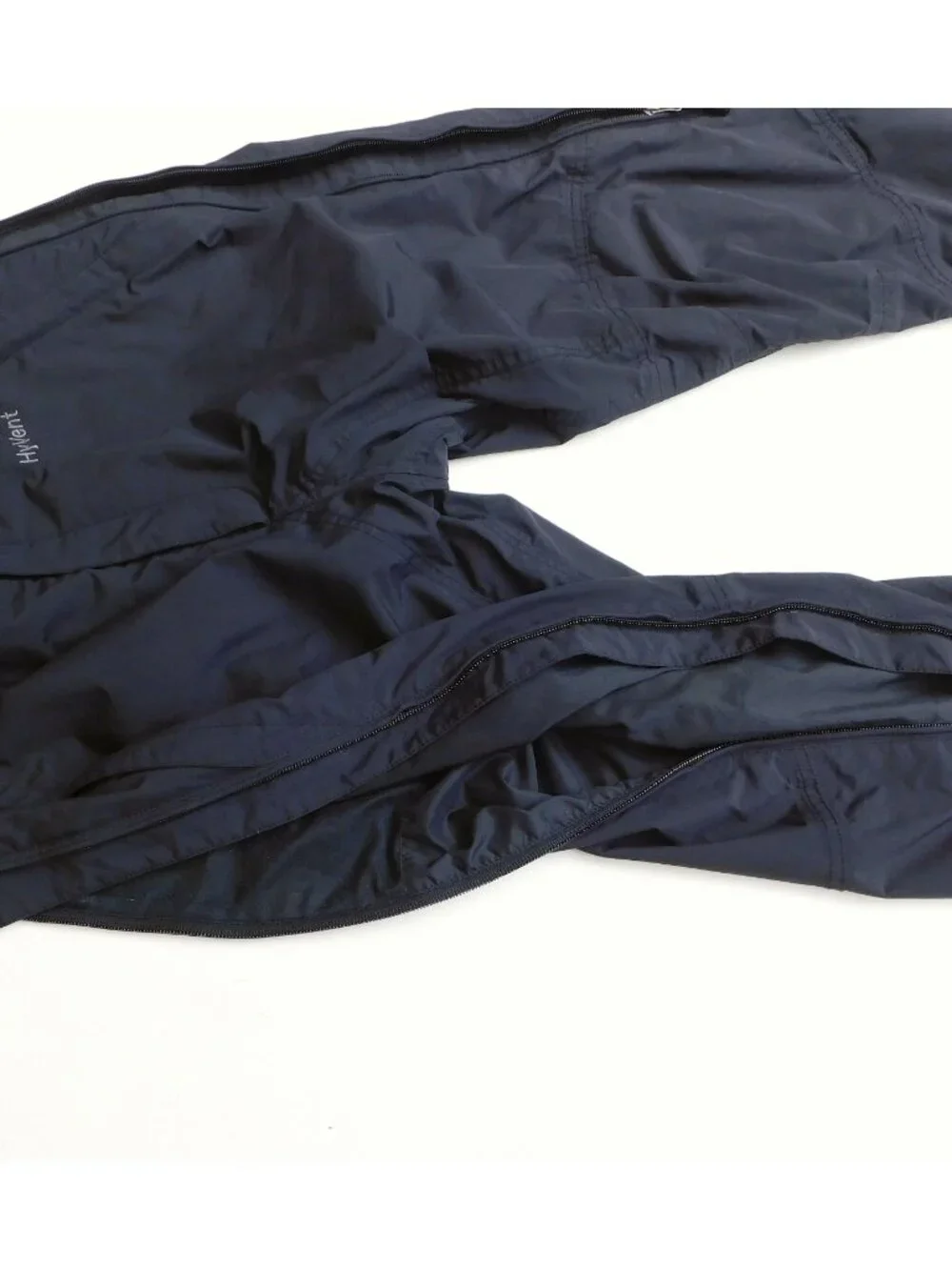 The NORTH FACE Mens Medium Black Hyvent Full Zip Ski Snowboard Pants